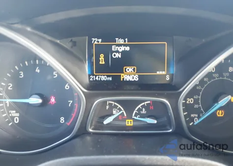 2015 Ford Focus Titanium z USA, uszkodzony, nr VIN 1FADP3N25FL216058